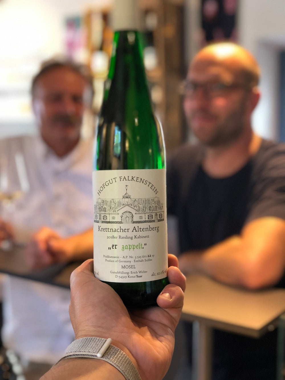 Hofgut Falkenstein 2024er SAAR Riesling Niedermenninger Sonnenberg Kabinett trocken - No. elf Spezialitätenkaffee