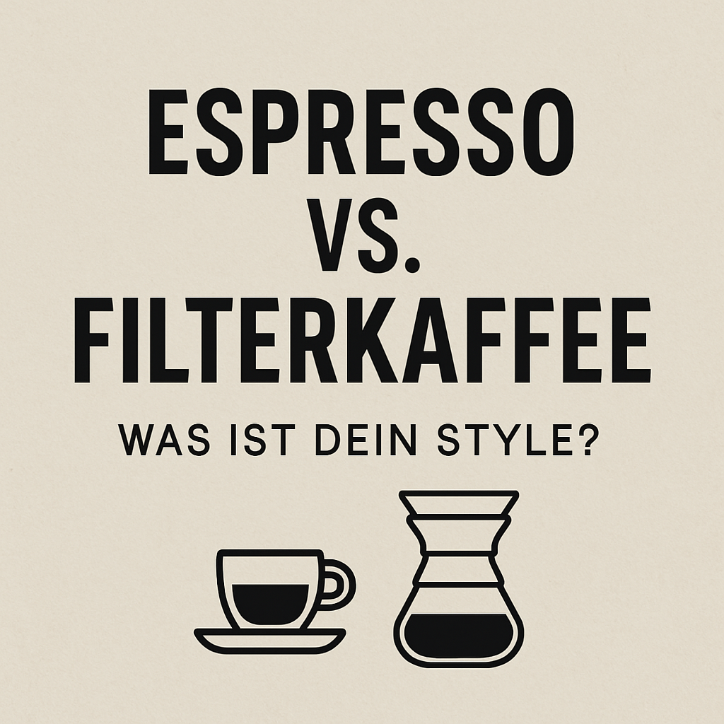 Espresso vs. Filterkaffee – was ist dein Style?