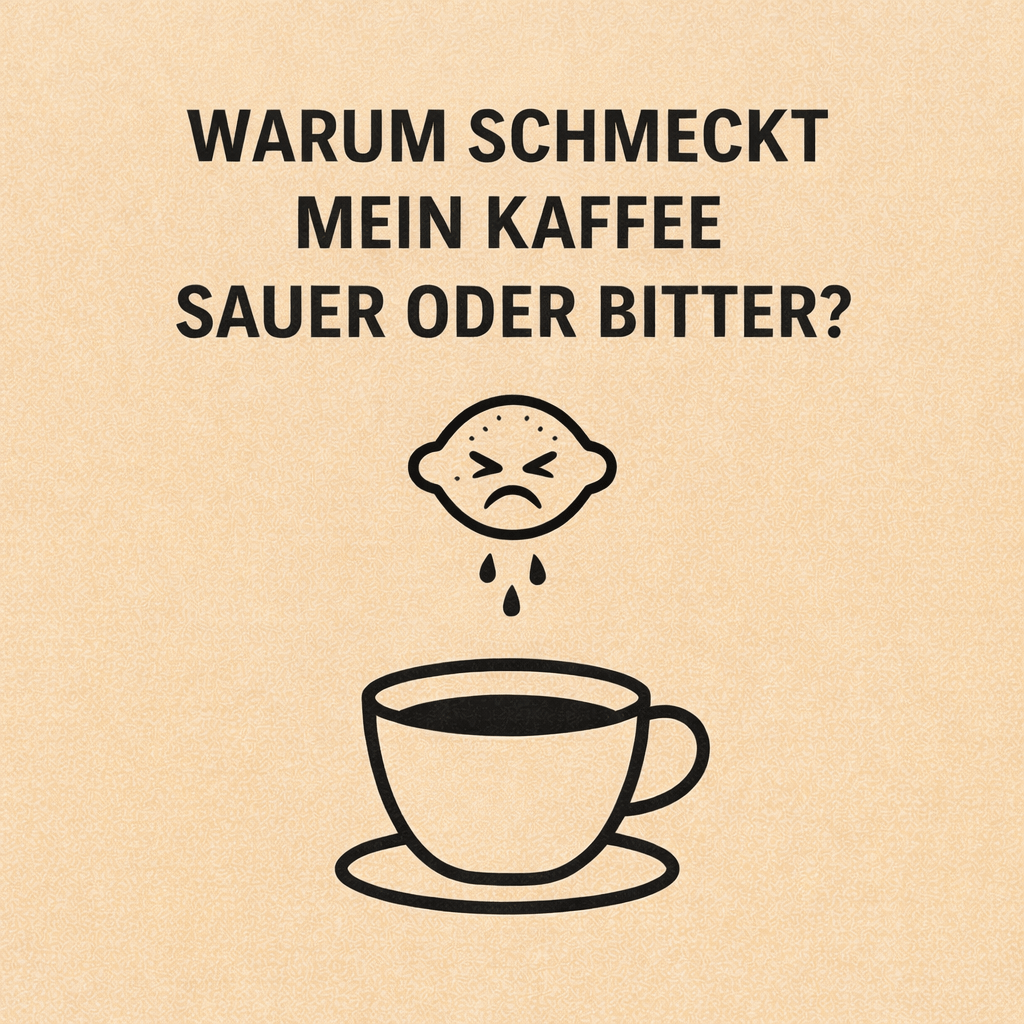 Warum Kaffee manchmal sauer oder bitter schmeckt - No. elf Spezialitätenkaffee