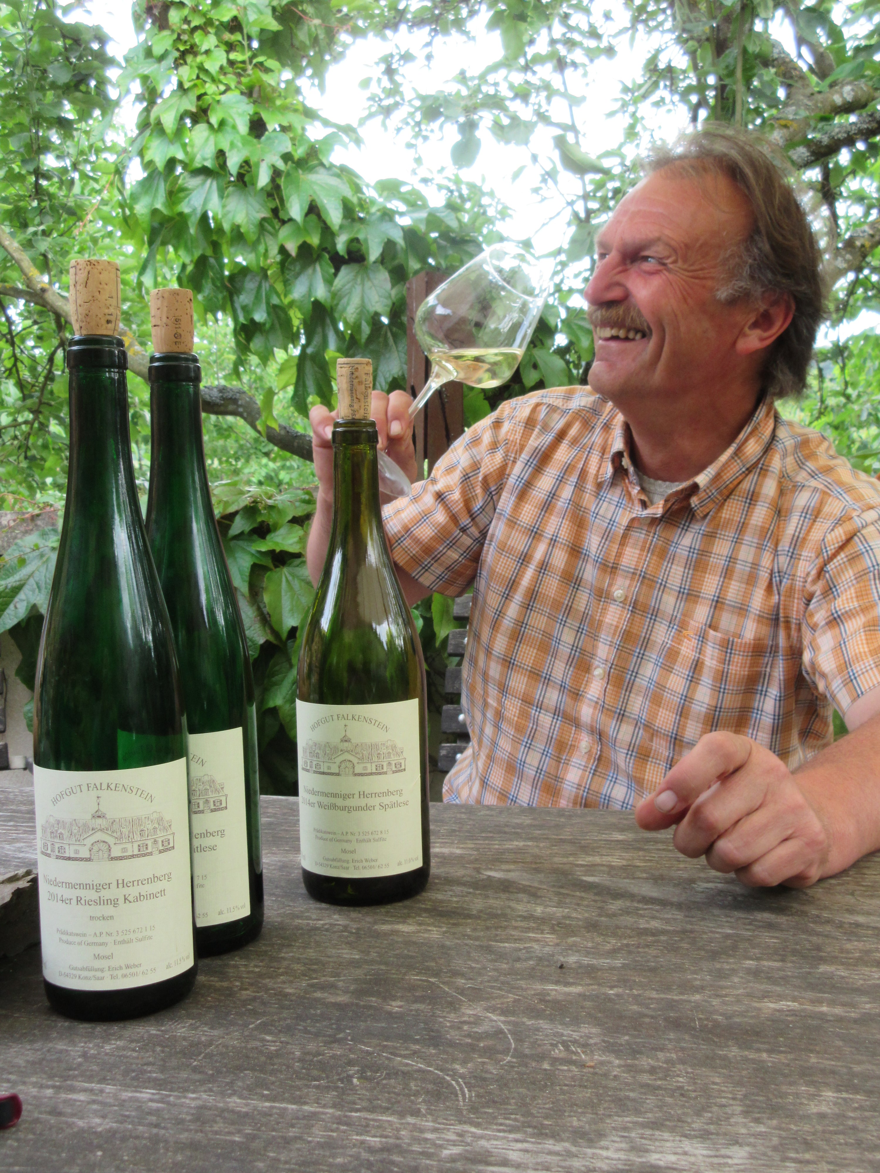 Hofgut Falkenstein 2022er SAAR Riesling Niedermenninger Herrenberg Kabinett trocken