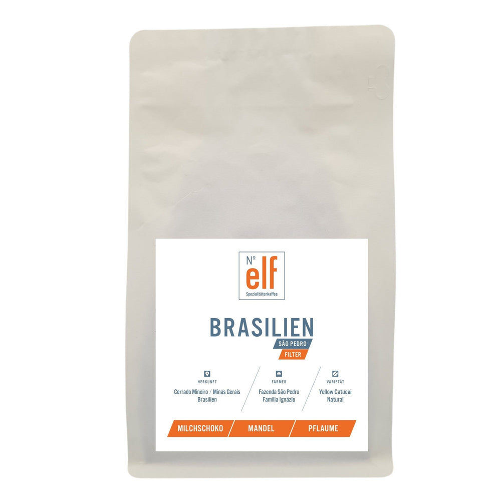 Kaffeebohnen BRASILIEN Fazenda São Pedro - No. elf Spezialitätenkaffee