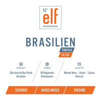 Kaffeebohnen BRASILIEN Tarsila - No. elf Spezialitätenkaffee