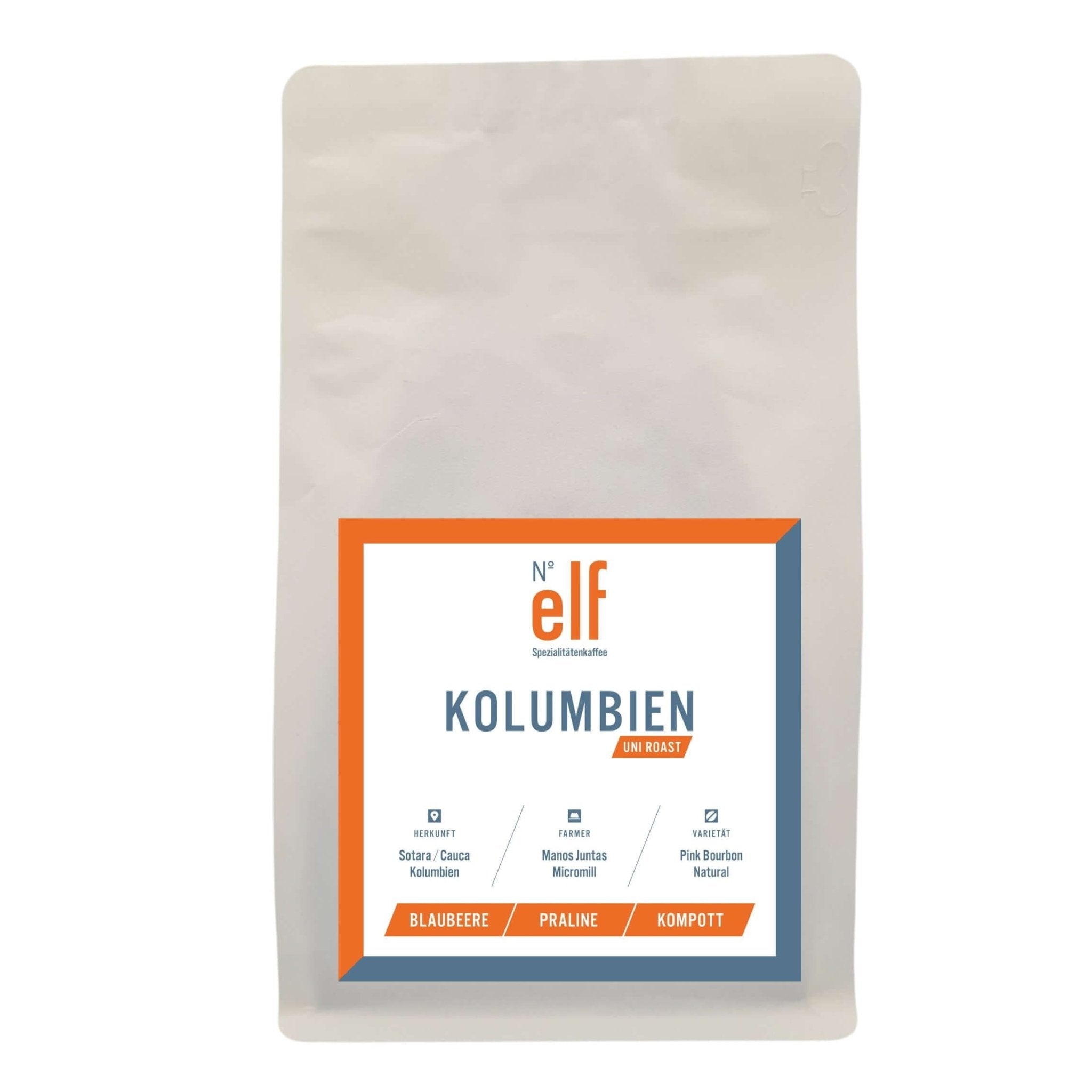 Kaffeebohnen KOLUMBIEN Manos Juntas Micromill - No. elf Spezialitätenkaffee