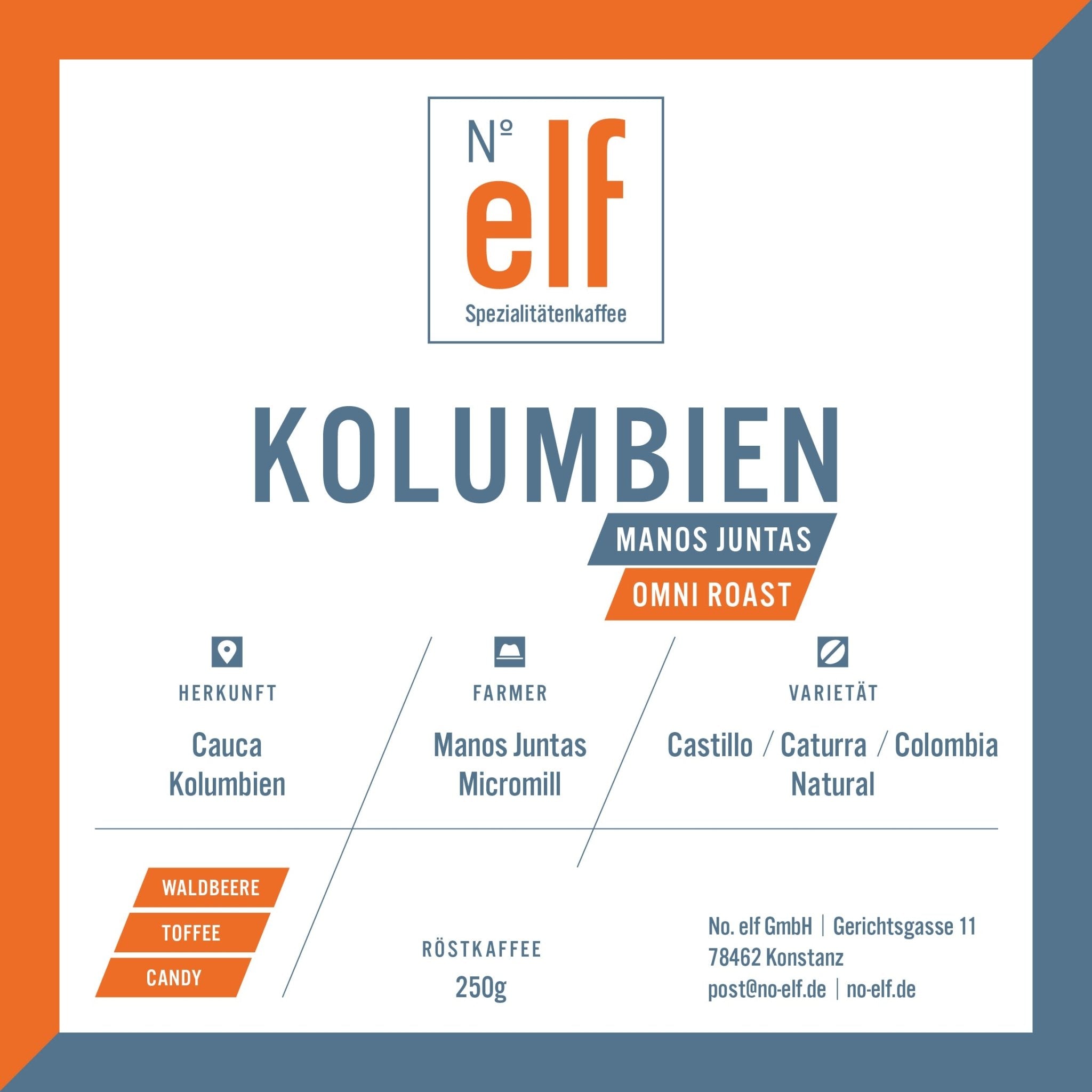Kaffeebohnen OMNI ROAST Probier-Duo - No. elf Spezialitätenkaffee