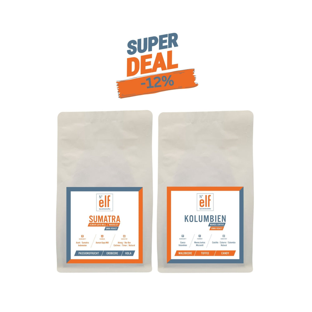 Kaffeebohnen OMNI ROAST Probier-Duo - No. elf Spezialitätenkaffee