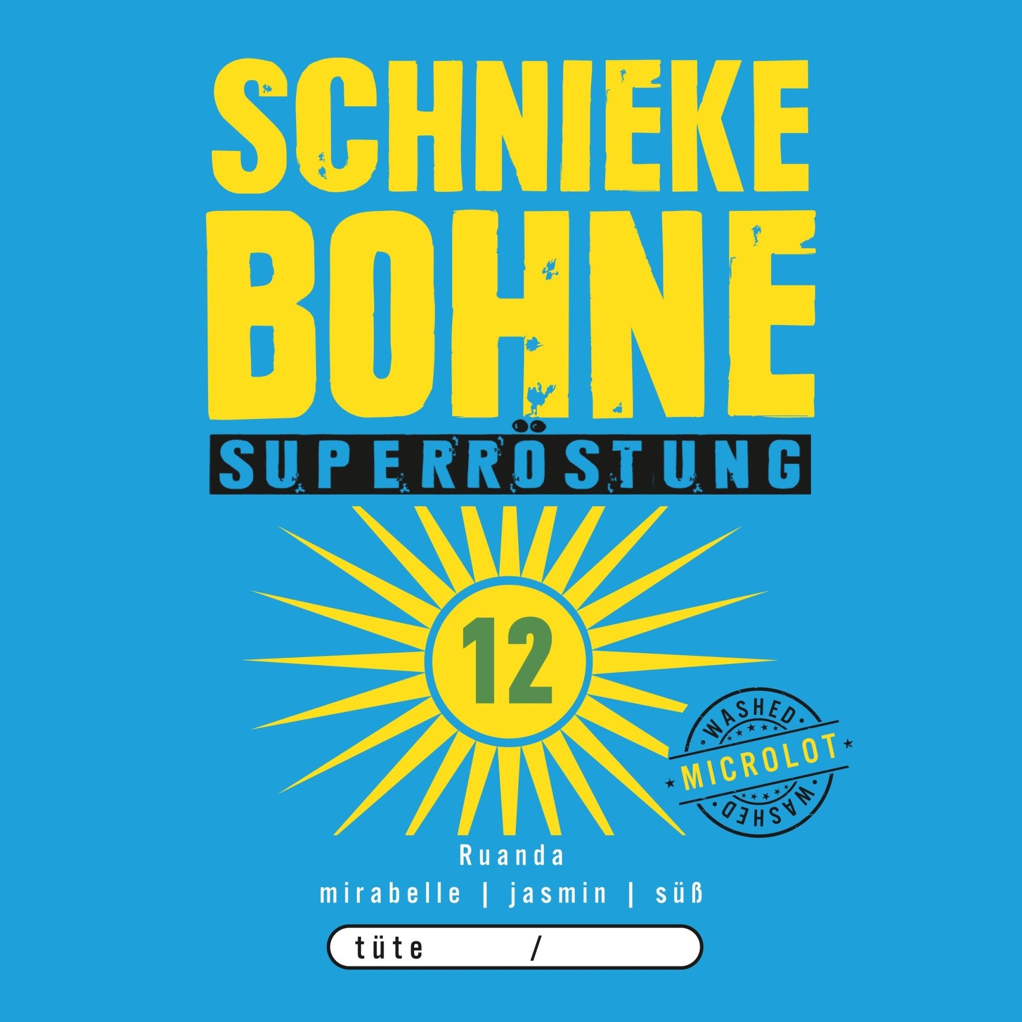 Kaffeebohnen SCHNIEKE BOHNE 12 - No. elf Spezialitätenkaffee