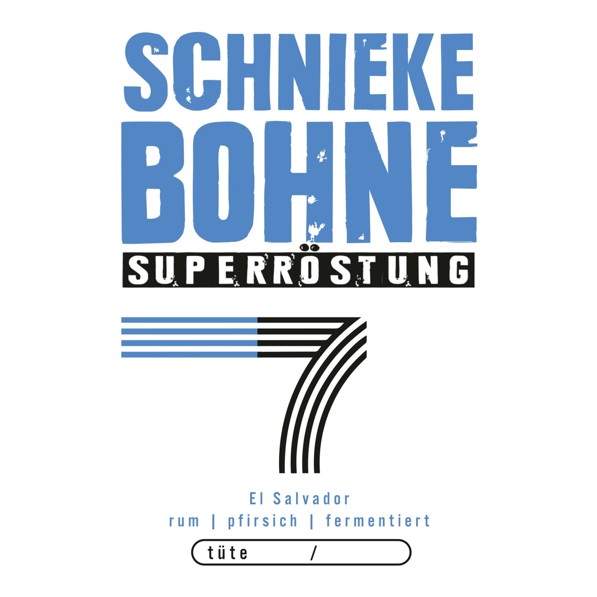 Kaffeebohnen SCHNIEKE BOHNE 7 - No. elf Spezialitätenkaffee