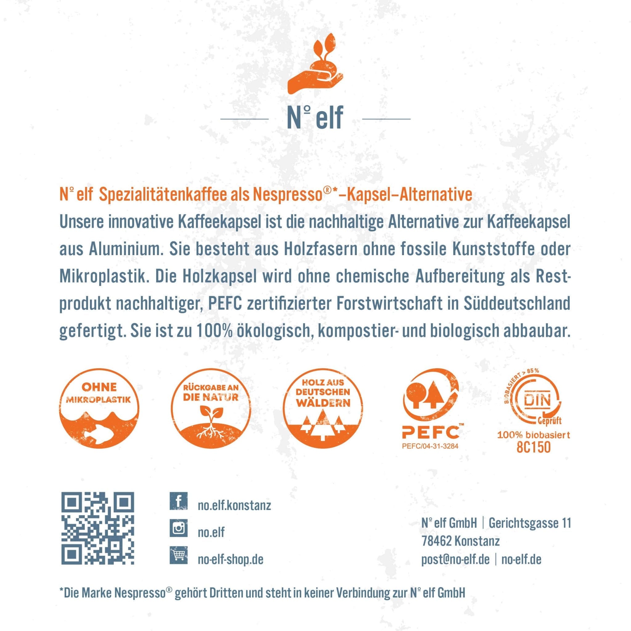 Kaffeekapsel Probier - Trio Ökokapsel - No. elf Spezialitätenkaffee