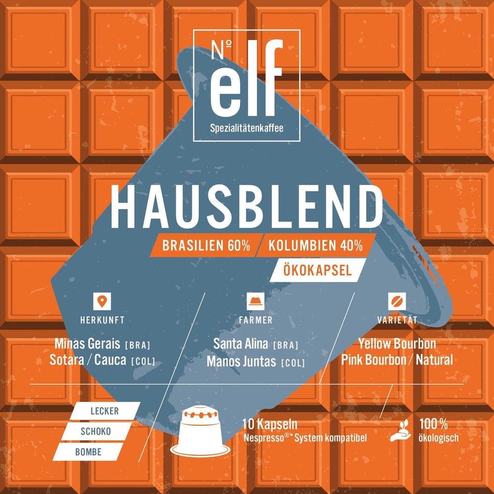 Kaffeekapsel Probier - Trio Ökokapsel - No. elf Spezialitätenkaffee